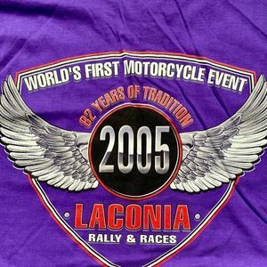 Laconia biker rally shirt